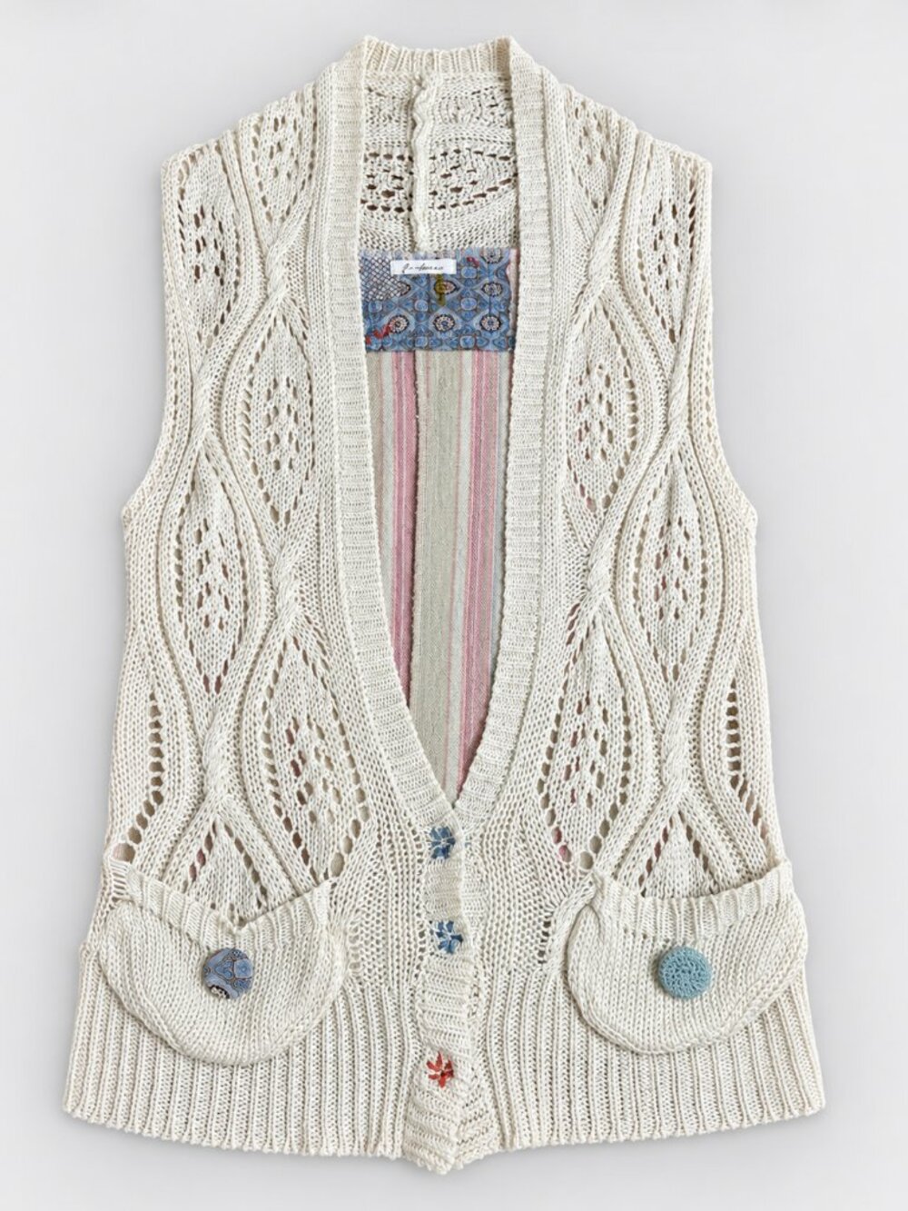 Y2K Vintage Freelance Knitted Women’s Vest